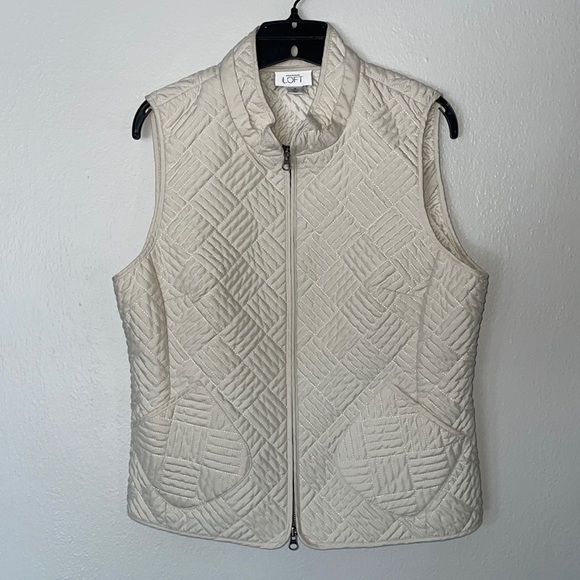 Ann Taylor LOFT Vest -Sz M - Picture 1 of 7